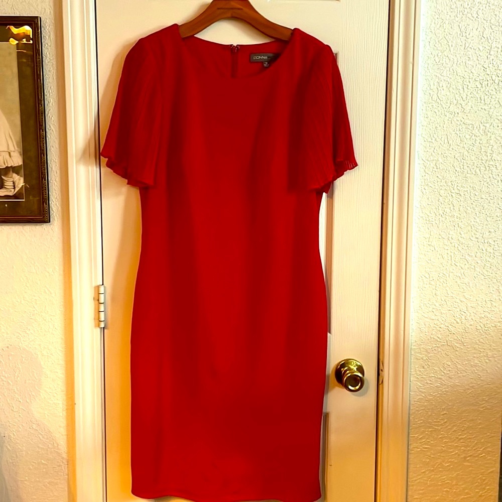 🛍️SOLD🛍️ ~Donna Ricco Lady in Red Dress Sz 10 NWOT